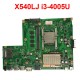 Placa de baza laptop Asus X540, X540L, X540LA, X540LJ, F540L 4GB i3-4005U CPU GT920M Placa de baza laptop