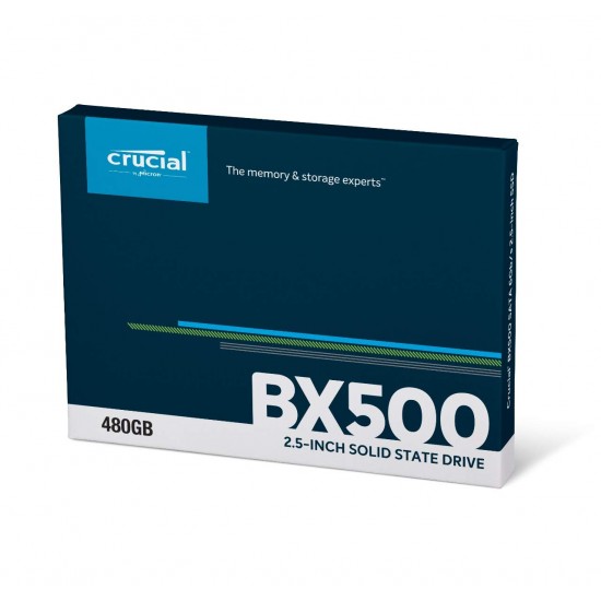 Solid-State Drive (SSD) Crucial BX500, 480GB 3D, NAND, SATA 2.5 inch Hard disk-uri noi