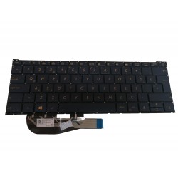 Tastatura Laptop, Asus, ZenBook 3 UX390, UX390UA, UX390UAK, iluminata, TR (UK), fara rama