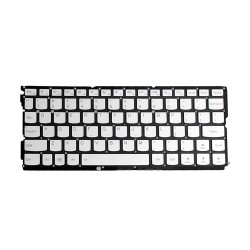 Tastatura laptop, Lenovo, Yoga 900S-12, 900S-12ISK, iluminata, argintie