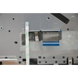 Carcasa superioara cu tastatura palmrest Laptop, Lenovo, Ideapad 310-15IKB Type 80TV, iluminata, argintie, layout US