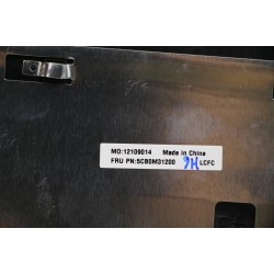 Carcasa superioara cu tastatura palmrest Laptop, Lenovo, Ideapad 510-15ISK Type 80SR, iluminata, argintie, layout US