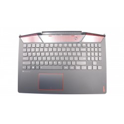 Carcasa superioara cu tastatura palmrest Laptop, Lenovo, Legion Y720-15IKB Type 80VR, 81CQ, 5CB0N67272, 5CB0N67285, cu iluminare RGB, layout US