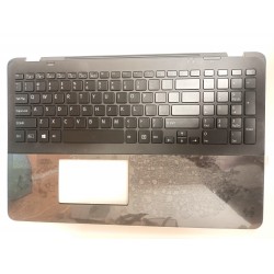 Carcasa superioara cu tastatura palmrest Laptop, Sony, Vaio SVF15A, SVF15N, 5JGD6PHN080, cu iluminare, layout US