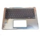 Carcasa superioara cu tastatura palmrest Laptop, Asus, ZenBook Flip S UX370, UX370U, UX370UA, UX370UAR, UX370UAF, Q325UA, 90NB0EN1-R30100, cu iluminare, layout DE Tastaturi noi