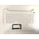 Carcasa superioara cu tastatura palmrest laptop, Toshiba, Satellite L50-B, A000295780, alba, layout JP