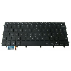 Tastatura Laptop, Dell, Inspiron 13 7347, 7348, 7352, 7353, 7359, 7368, 7378, 07DTJ4, 7DTJ4, NSK-LS0BQ, cu iluminare, layout UK