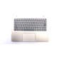 Carcasa superioara cu tastatura palmrest Laptop, Lenovo, IdeaPad 520S-14IKB Type 80X2, 520S-14IKB Type 81BL, 5CB0N78390, cu iluminare, aurie, layout UK