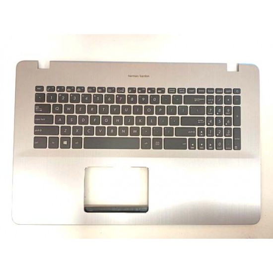 Carcasa superioara cu tastatura palmrest Laptop, Asus, X705, X705M, X705MA, X705MB, X705F, X705FN, X705FD, N705, N705U, M705, M705U, F705U, R702U, 90NB0JN1-R31UI0, cu iluminare, layout US