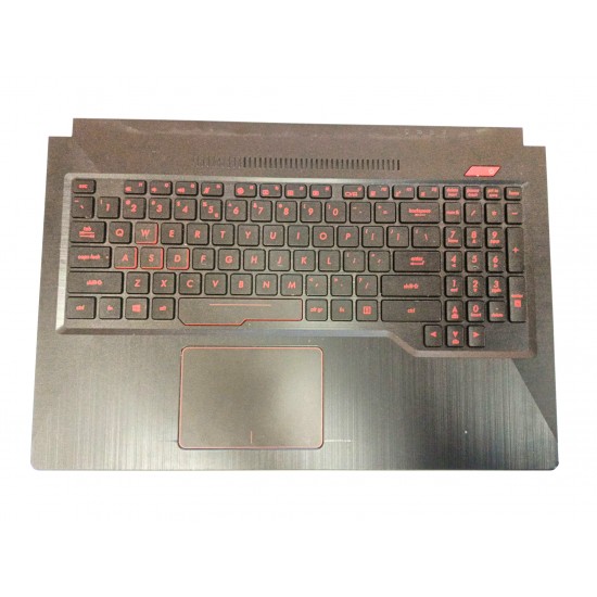 Carcasa superioara cu tastatura palmrest Laptop, Asus, Gaming FX503, FX503V, FX503VM, FX503VD, iluminata, layout US, sh Carcasa Laptop