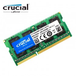 Memorie SODIMM Crucial 8GB, DDR3L, 1600MHz, CL11, 1.35V Memorie SODIMM Crucial 8GB, DDR3L, 1600MHz, CL11, 1.35V