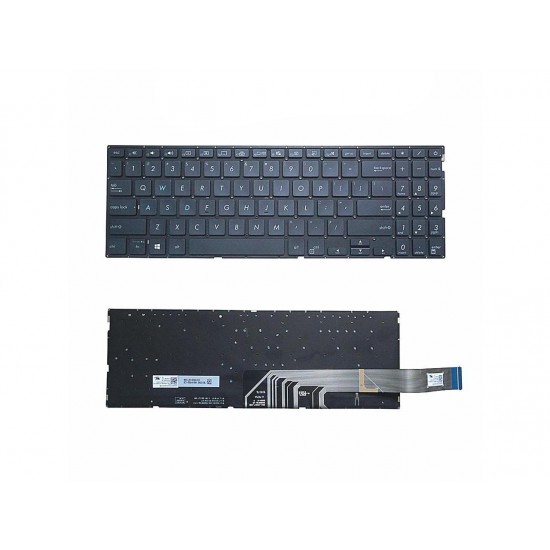 Tastatura Laptop, Asus, VivoBook 15 X571, X571LI, X571GT, X571GD, F571, F571GT, F571GD, F571LH, F571LI, K571, K571GT, K571LI, K571LH, K571GD, cu iluminare, layout US Tastaturi noi