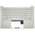 Carcasa superioara cu tastatura palmrest Laptop, HP, Pavilion 14-DV, 14-EC, M16661-271, TPN-Q244, cu iluminare, layout us