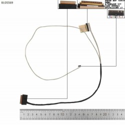 Cablu video LVDS Laptop, Asus, Tuf Gaming FX505, FX505GD, FX505GE, FX505, FX505GM, 1422-03390A2, EDP 60HZ, 30 pini