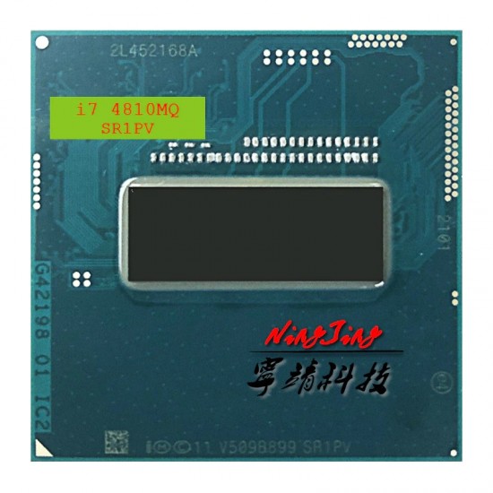 Procesor laptop Intel I7-4810MQ 2.8GHz up to 3.8GHz, 6Mb ,PGA946 , SR1PV, sh Procesoare