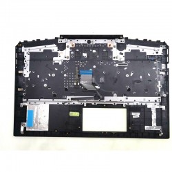 Carcasa superioara cu tastatura palmrest Laptop, HP, Pavilion 17-CD, TPN-C142, AP2K9000310, cu iluminare verde, layout US