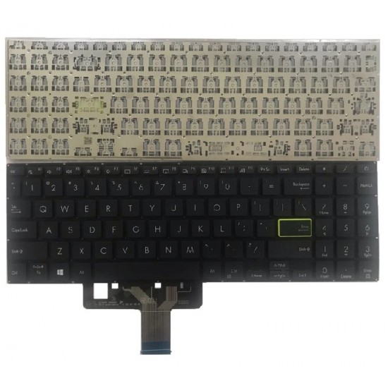 Tastatura Laptop, Asus, VivoBook S15 S533, S533E, S533EQ, S533EA, S533JQ, S533F, S533FA, S533FL, S533UA, iluminata, v2, layout US