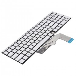 Tastatura Laptop, HP, Envy 17-CG, 17T-CG, X360 15-ED, 15-AG, V192102AS1, cu iluminare, argintie, layout US