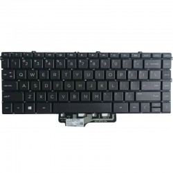 Tastatura Laptop, HP, Spectre X360 13-AW, TPN-Q225, SG-A0320-YAA, iluminata, gri, layout US
