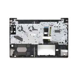Carcasa superioara cu tastatura palmrest Laptop, Lenovo, IdeaPad S540-15IML Type 81NG, 5CB0U42562, HQ2090062100011, iluminata, layout UK