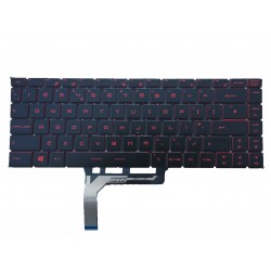 Tastatura Laptop, MSI, Bravo 15 MS-16WK, 15 A4DCR, 15 A4DCR, 15 14DDR, 9S7-16WK12, MS-16W1, NSK-FDCBN, cu iluminare, layout US