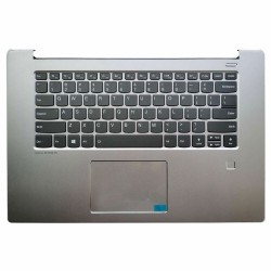 Carcasa superioara cu tastatura palmrest Laptop, Lenovo, IdeaPad 530S-15IKB, 530S-15ISK, 530S-15ARR, cu iluminare, gri