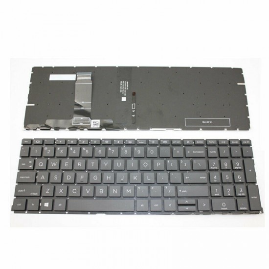 Tastatura Laptop, HP, ProBook 650 G9, M21742-001, M21740-001, cu iluminare, layout US Tastaturi noi