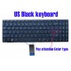 Tastatura Laptop, Asus, VivoBook 15 S15 X530, X530UA, X530UF, X530UN, X530FA, X530FN, neagra, layout US