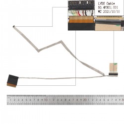 Cablu video LVDS Laptop, HP, ProBook 450 G0, 450 G1, 455 G1, 430 G1, 435 G1, 50.4YX01.001, 50.4YX01.031, 40 pini