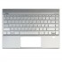 Carcasa superioara cu tastatura palmrest Laptop, HP, Envy 13-AQ, 13T-AQ, TPN-W144, L53415-001, cu iluminare, argintiu, layout US 