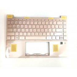 Carcasa superioara cu tastatura palmrest Laptop, HP, Pavilion Aero 13-BE, M64477-001, M64477-271, cu iluminare, layout US