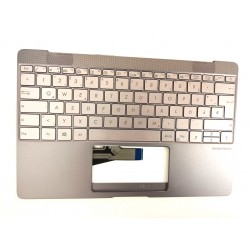 Carcasa superioara cu tastatura palmrest Laptop, Asus, ZenBook 3 UX390,UX390U, UX390UA, UX390UAK, cu iluminare, layout DE