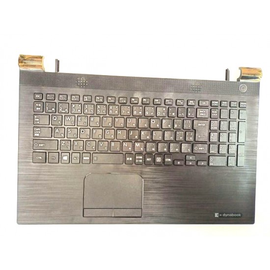 Carcasa superioara cu tastatura palmrest Laptop, Toshiba, Satellite L50-C, L50T-C, L55-C, neagra, layout JP Carcasa Laptop