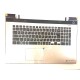 Carcasa superioara cu tastatura palmrest Laptop, Toshiba, Satellite L70-C, argintie, layout JP Carcasa Laptop