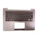 Carcasa superioara cu tastatura palmrest Laptop, Asus, ZenBook UX430, UX430U, UX430UA, UX430UQ, UX430UN, UX430UAR, cu iluminare, layout UK