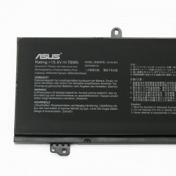 Baterie Laptop, Asus, ROG Zephyrus G15 GA502, GA502DU, GA502GU, GU502DU, GU502GU, GU502GV, GU532GU, GU532GV, GX502GV, GX502GW, GX532GV, GX532GW, 0B200-03380100, C41N1837, 15.4V, 76Wh, 4940mAh, 4 Celule