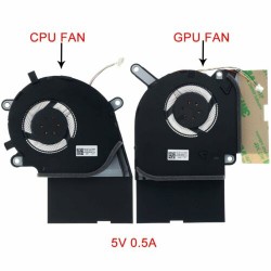 Set coolere Laptop Gaming, Asus, ROG Strix G15 G512LU, 13NR01I0P01013, DFS5K12304363L-FN7F, 13NR01I0P02011, 13N1-9VP0111, DFS5K12115491L-FMMR, 5V, 0.5A
