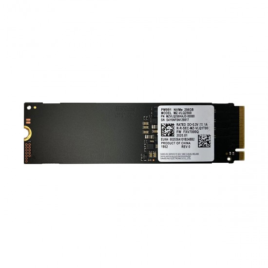 SSD Samsung PM991,256GB ,PCIe 3.0, bulk, format 2280,PCIe Gen3 x4, V-NAND, NVMe SSD