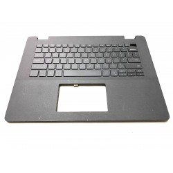 Carcasa superioara cu tastatura palmrest Laptop, Dell, Vostro 14, 3400, 3401, 3405, 0VC7NJ, VC7NJ, cu iluminare, layout US, grey