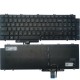 Tastatura Laptop, Dell, Latitude 5520, 5521 (an 2021), Precision 3560, 3561 (an 2021), NSK-QZABW 01, 490.0M607.0201, 0N7N16 cu iluminare, layout US Tastaturi noi