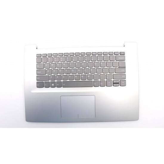 Carcasa superioara cu tastatura palmrest Laptop, Lenovo, IdeaPad 320S-15IKB Type 80X1, 81BQ, cu iluminare, layout US