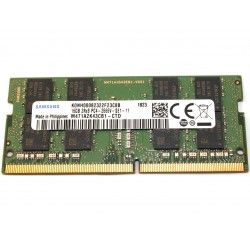 Memorie Laptop, Sodimm 16GB DDR4 2RX8 PC4-2666V M471A2K43CB1-CTD non-ECC, CL19, Samsung, bulk