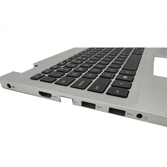 Carcasa superioara cu tastatura palmrest Laptop, Dell, Inspiron 5593, 5594, 7G0RN, 0WNM6, layout US, refurbished Carcasa Laptop