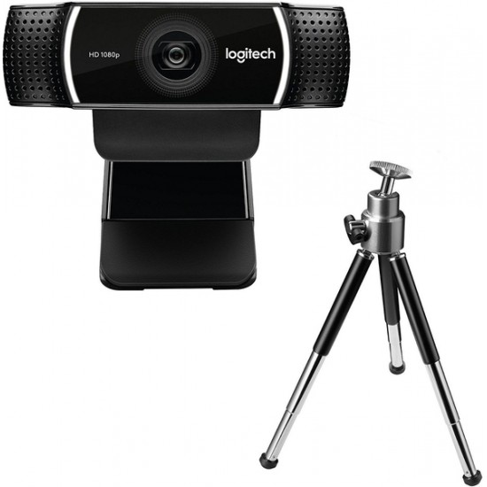 Camera web Logitech C922 HD Pro Stream HD 1080p Accesorii Laptop