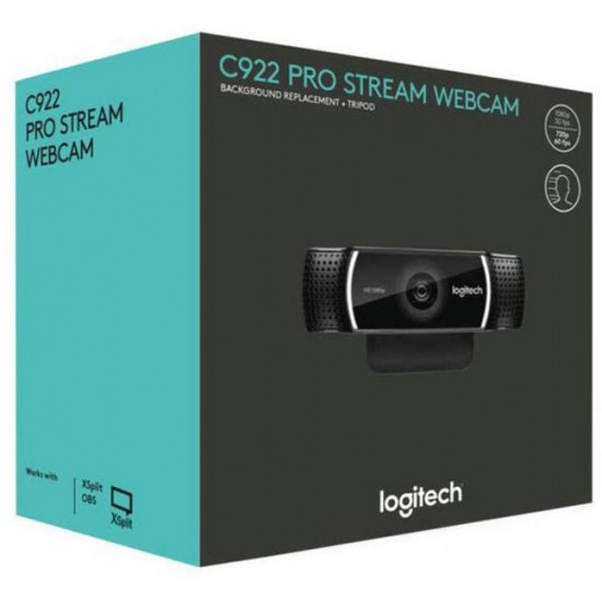 Camera web Logitech C922 HD Pro Stream HD 1080p Accesorii Laptop
