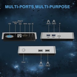 T11 Mini PC, 8GB DDR3, 128GB Emmc, Windows 10 Pro, Mini Desktop calculator cu procesor Intel Atom Z8350 T11 Mini PC, 8GB DDR3, 128GB Emmc, Windows 10 Pro, Mini Desktop calculator cu procesor Intel Atom Z8350