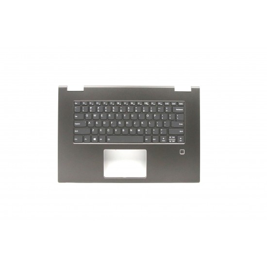 Carcasa superioara cu tastatura palmrest Laptop, Lenovo, Yoga 730-15IKB, 730-15IWL, 5CB0T04961, cu iluminare, layout US