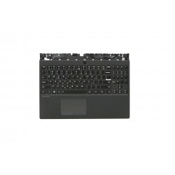 Carcasa superioara cu tastatura palmrest Laptop, Lenovo, Legion Y7000 2019 Type 81V4, cu iluminare, layout GR (greaca)