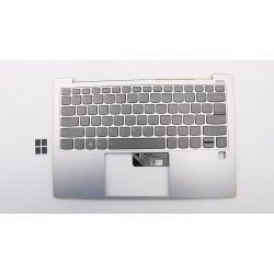 Carcasa superioara cu tastatura palmrest Laptop, Lenovo, Yoga S730-13IWL Type 81J0, S730-13IML Type 81U4, 5CB0S72889, cu iluminare, layout UK