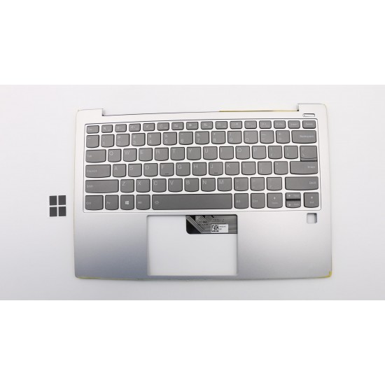 Carcasa superioara cu tastatura palmrest Laptop, Lenovo, Yoga S730-13IWL Type 81J0, S730-13IML Type 81U4, 5CB0S72889, cu iluminare, layout UK Carcasa Laptop